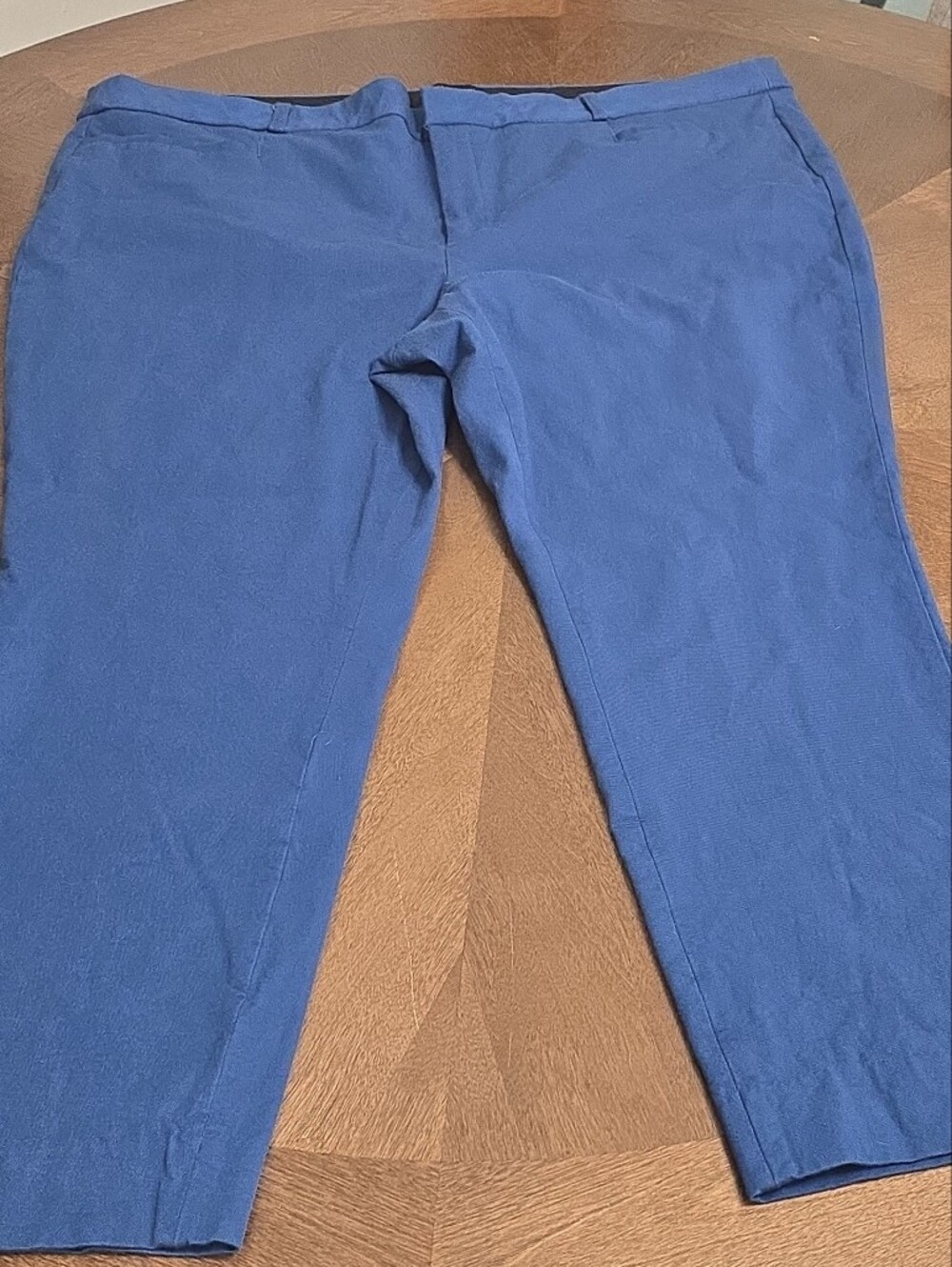 Size 20 Womens Banana Republi Sloan Cropped Ankle Pants
